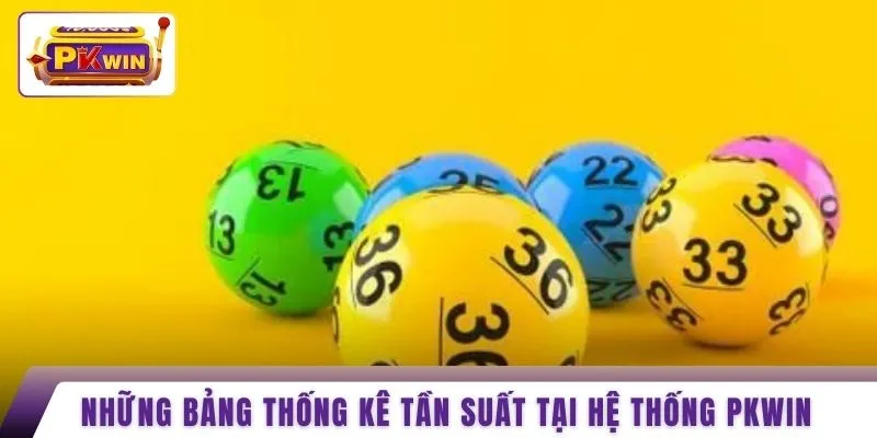 Những bảng thống kê tần suất tại hệ thống PKWIN